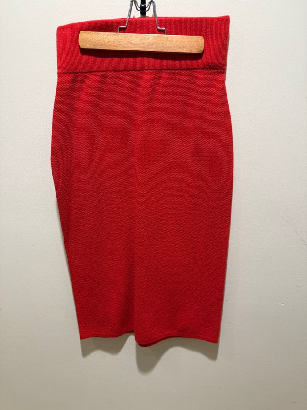 Victor Glemaud Bright Red Skirt